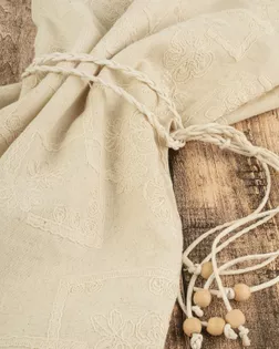 Лен "Блури" с вышивкой D1 арт. ЛНВ-4-1-27183.001