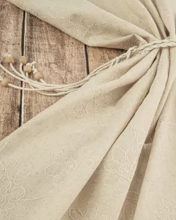 Лен "Блури" с вышивкой D2 арт. ЛНВ-5-1-27183.003