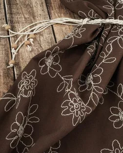 Лен "Блури" с вышивкой D2 арт. ЛНВ-5-2-27183.004