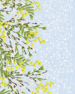 Верба (Полотно вафельное 50 см) арт. ПВ50-268-1-1855.024