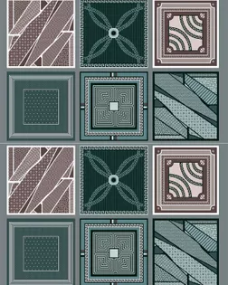Ситец 95 см набивной арт 44  рис 29329  вид 2  "Колизей" арт. СП-412-1-1947.140