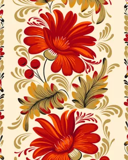 Полотно вафельное 50 см набивное арт 60   рис 29431/1  "Аленький цветочек" арт. ПВ50-525-1-1855.207