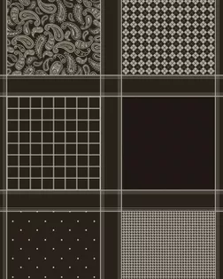 Ситец 95 см набивной арт 44 "Тейково" рис 29505  вид 1  "Теплый сумрак" арт. СП-436-1-1947.150