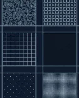 Ситец 95 см набивной арт 44 "Тейково" рис 29505  вид 2  "Теплый сумрак" арт. СП-437-1-1947.151