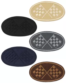 Набор аппликаций термо р.4,5х8,5см (в упаковке 10 шт.) арт. АНС-77-1-31163.001