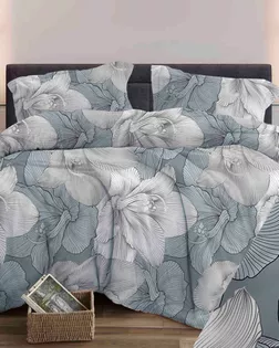 Бязь арт. 262 набивная  шир.150 пл.138+-7  рис. 323 Богема  вид  8 серый арт. БГТ-315-1-Б00431.141