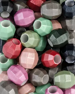 Бусы пластик р.1,3х1,4 см арт. БУД-167-1-32730