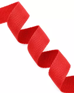 Стропа ш.2,5см; пл.12гр/м.п. (50м) красный арт. СТ-147-12-34400.012