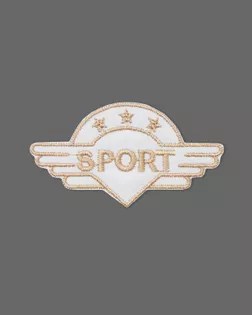 Аппликация термо "Sport" р.3,4х6,3см (в упаковке 10 шт.) арт. АД-327-7-47508.003 Аппликация термо "Sport" р.3,4х6,3см (в упаковке 10 шт.) арт. АД-327-7-47508.003