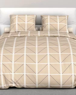 Бязь арт. 262 набивная  шир.150 пл.138+-7  рис. 391 Теорема  вид  1/1 бежевый арт. БГТ-330-1-Б00431.153