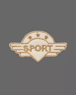 Аппликация термо "Sport" р.3,4х6,3см (в упаковке 10 шт.) арт. АД-327-8-47508.004 Аппликация термо "Sport" р.3,4х6,3см (в упаковке 10 шт.) арт. АД-327-8-47508.004