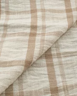 "Лен" жаккард клетка арт. ЛН-376-1-27312.004