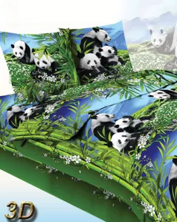 БЯЗЬ 150см, 120гр, Кр.Талка, рис. 4085 "Дружные панды" арт. ХВ-1501-1-Б00579.039