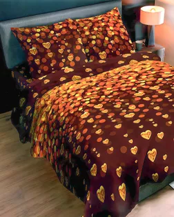 Бриллиантовые сердечки (Бязь 220 см) арт. ХБ-1999-1-1084.071