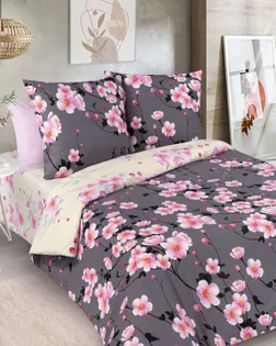 Бязь наб., шир. 220 см,  пл 120+-2. 100% хл. рис 4538/2 Компаньон к Милонге арт. ХБ-1960-1-Б00528.087