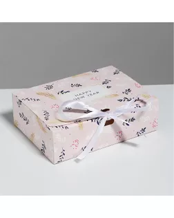 Складная коробка подарочная «Новогодняя» р.16,5×12,5×5см арт. УП-162-1-45159 Складная коробка подарочная «Новогодняя» р.16,5×12,5×5см арт. УП-162-1-45159