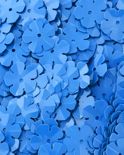 Пайетки цветочки д.1,5 см арт. ПЕО-24-4-34798.004