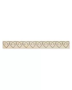 Деревянная заготовка пуговиц "Сердце" р.1,5х1,5 см арт. ТЗД-6-1-16692