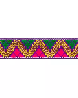 Тесьма жаккард ш.2,2см (7м) арт. ТЖО-118-4-37959.004