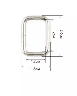 Рамка металл ш.2см 50шт арт. КПР-21-2-38285.001