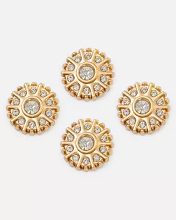 Пуговицы металл 28L д.1,8см 12шт арт. ПУДД-169-1-46709.001