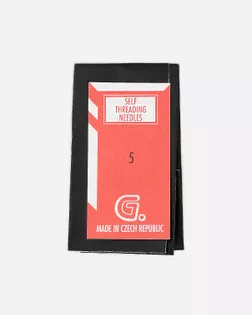 Игла ручная с облегченным вдеванием нити №5 (25 игл) арт. ИР-182-1-48153