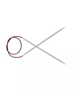 Спицы круговые Basix Aluminum 6мм/120см алюминий (серебристый) арт. ИВЗ-229-1-45764