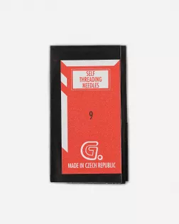 Игла ручная с облегченным вдеванием нити №9 (25 игл) арт. ИР-184-1-48155