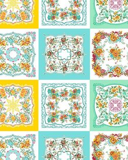 Ситец 95 см набивной арт 44 рис 21218 вид 1 "Цветочная поляна" арт. СП-361-1-1947.056