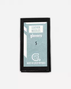 Игла ручная скорняжная №5 (25 игл) арт. ИР-186-1-48157