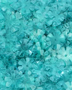 Пайетки цветочки д.1,5 см арт. ПЕО-23-3-34797.003