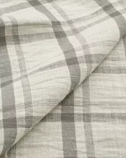 "Лен" жаккард клетка арт. ЛН-376-3-27312.006