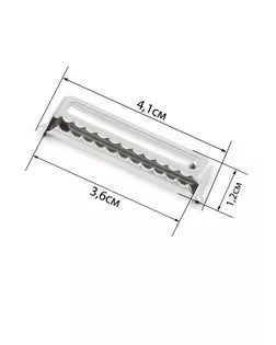 Зажим для подтяжек ш.3,6см уп.4шт арт. ПМ-240-1-31856