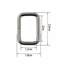 Рамка металл ш.2см 50шт арт. КПР-21-1-38285.002