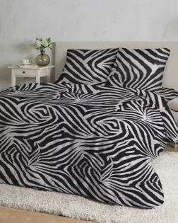 Бязь Премиум 220 см набивная   рис 72072/1  "Зебра" арт. БГ-435-1-1893.339