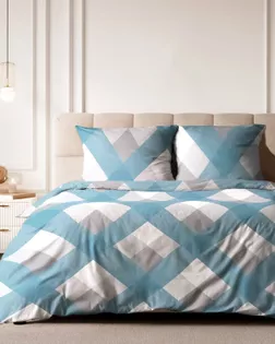 Перкаль 220 см набивной арт 239   рис 72264/2  "Гео Велюр" арт. ПРК-2004-1-1861.480