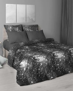 Бязь Премиум 220 см набивная "Тейково" рис 7236/1 "Вселенная" арт. БГ-316-1-1893.244