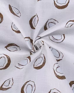 Кокосы (Муслин набивной) арт. МЛН-7-1-Б00454.004