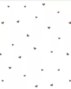 Муслин наб 135 ш. 100+-5 гр. 100% хлопок Сердечки комп. рис.7718/1 арт. МЛН-136-1-Б00454.036