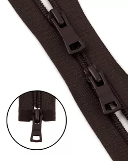 Молния витая Т7 2зам. 75см( 10шт) арт. ММЛДПДН-2-9-39479.009