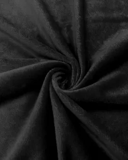 Вельбоа VELBOA SOLID 230GSM 150СМ (Черный 81/1) арт. ТК10-6-22-ВЛ-015-023-ЧР81/1