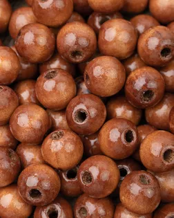 Бусы дерево р.1,7х1,8 см арт. БДЕ-93-4-36769.004