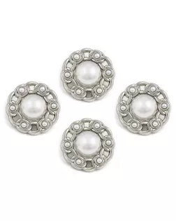 Пуговицы металл 32L д.2см 5шт арт. ПУДД-156-2-45445.002