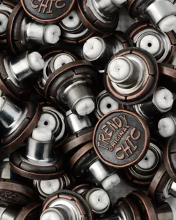 Пуговицы джинсовые металл 22L. Продается без гвоздика. арт. ПМ-321-1-34634.002