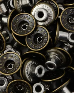 Пуговицы джинсовые металл 22L.(50шт) Продается без гвоздика. арт. ПМ-323-1-34621