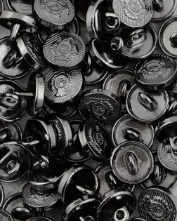 Пуговицы металл 16L д.1см (72шт) арт. ПМ-380-3-36607.002