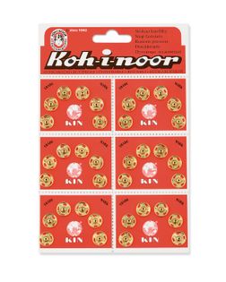 Кнопки KOH-I-NOOR №3 (д.10мм) 36шт арт. КНП-79-1-18401