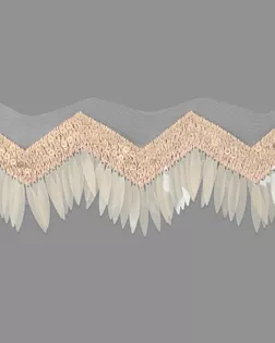 Тесьма декоративная ш.9см (9,14м) арт. ТДР-6-2-33168.008