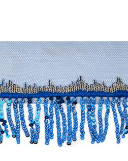 Бахрома пайетка ш.8см (уп.9,14м) арт. БДП-2-9-33176.010