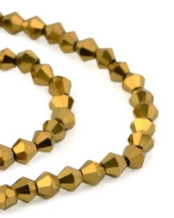 Бусы хрусталь АВ "Ромб" д.0,4 см  ( 1 уп = 10 нитей ~700 бусин) арт. БСТ-52-15-31109.015